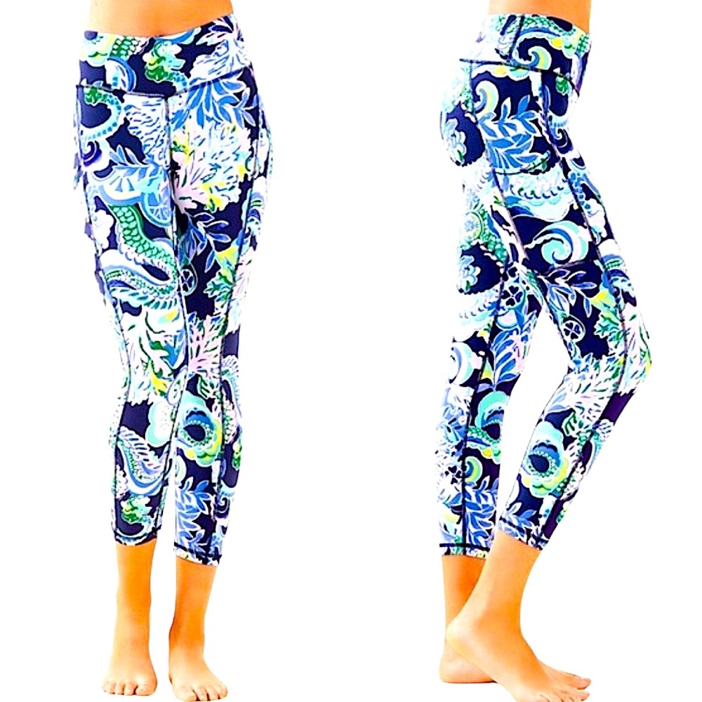 LILLY PULITZER: Sirens and Spirits Lexletics Weekend Leggings -XXS